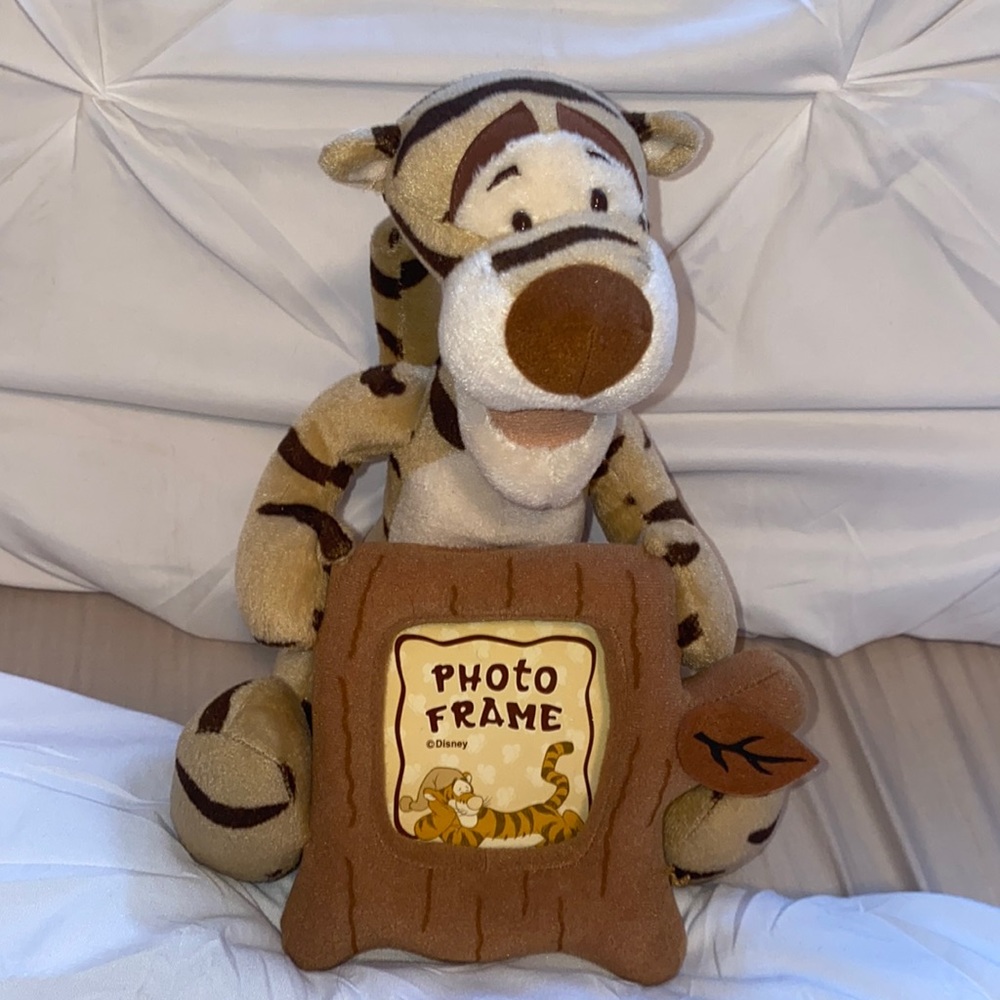 Tigger photo frame (plush)